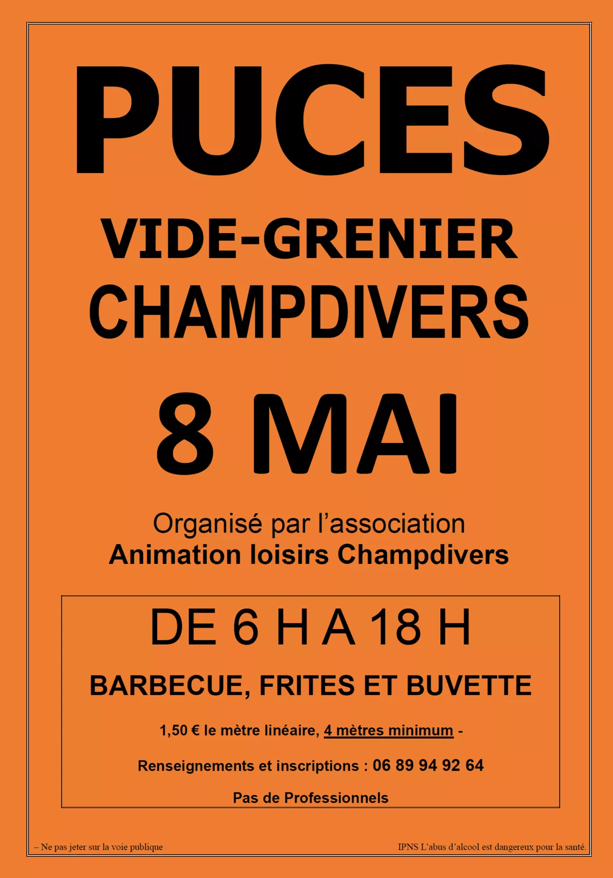 BROCANTE de l'Association Animation Loisirs