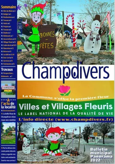 Bulletin municipal - Année 2022